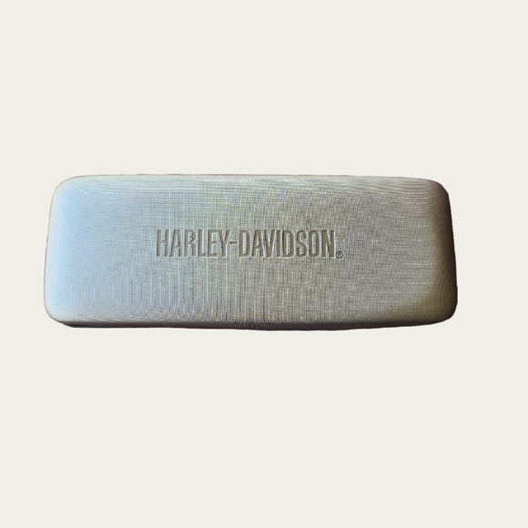 Harley-Davidson Gray Eyeglass Case - Picture 3 of 3